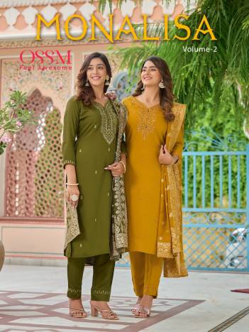 Monalisa By Ossm Designer Festive Wear Salwar Kameez Collection